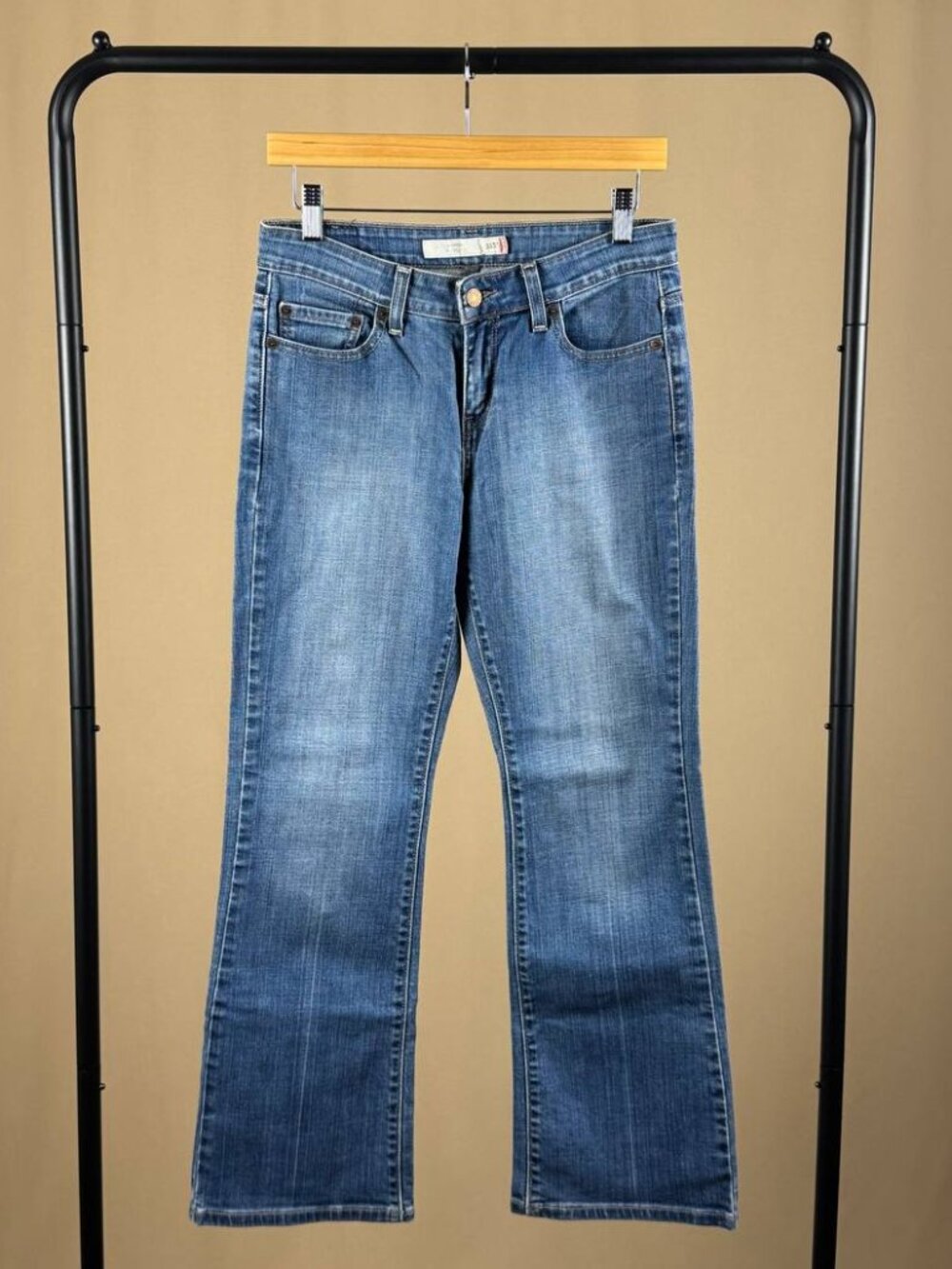 Levi’s 515 Bootcut Jeans Women’s Size 6 Petite Blue Stretch Denim Y2K